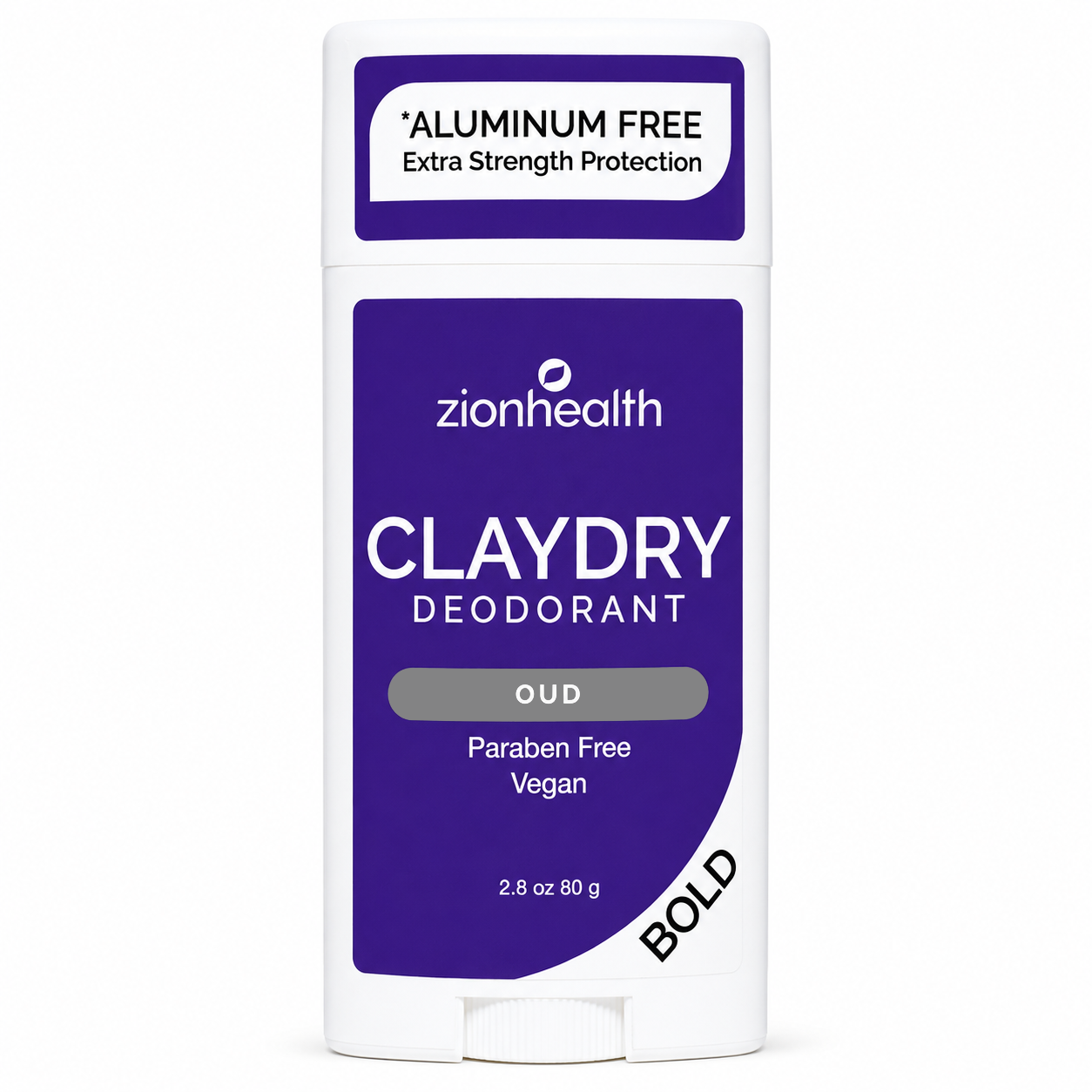 CLAYDRY™ BOLD Oud Aluminum-Free Natural Deodorant